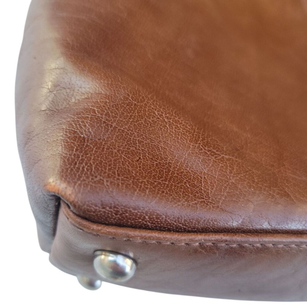Ashwood Womens Genuine Leather Tote Bag In Brown - Picture 4 of 16